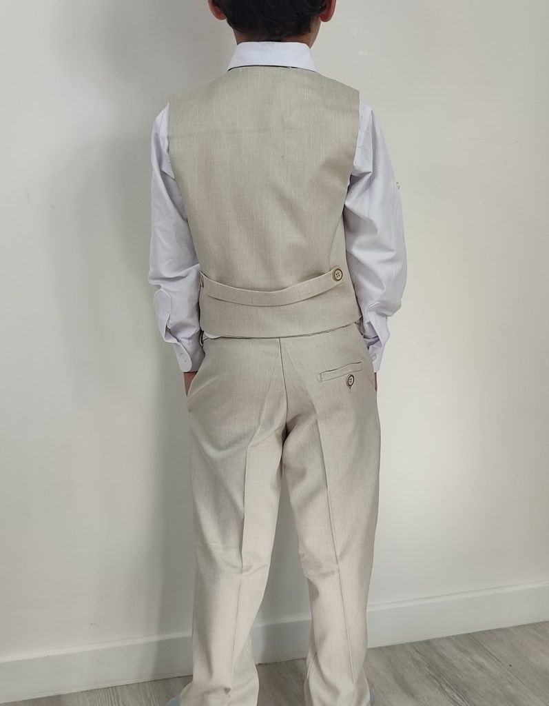 Costume Garçon 4 Pièces - Smoking Élégant Taille 2-20 Ans - Cérémonie Mariage Fête